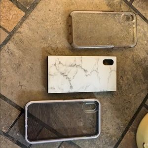 iPhone XS Cases. Set of 3.
